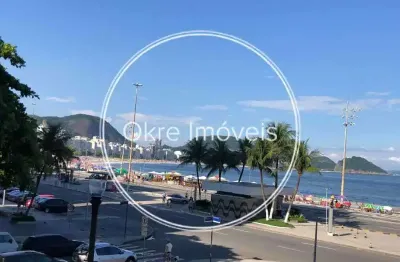 Copacabana- Posto 6  Apartamento com Vista Frontal para o Mar 3 Quartos (1 Suíte) 200 m² Posto 6 Copacabana