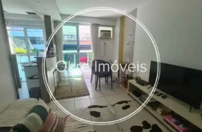 Flat com 1 quarto à venda na rua custódio serrão, lagoa, rio de janeiro, 44 m2 por r$ 950.000