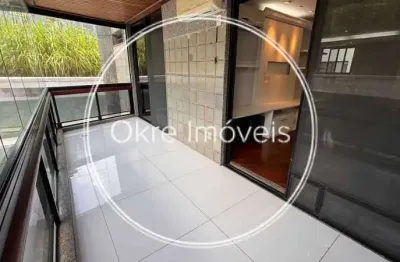 Oportunidade, apartamento com varanda, vista cristo e silencioso, leblon!