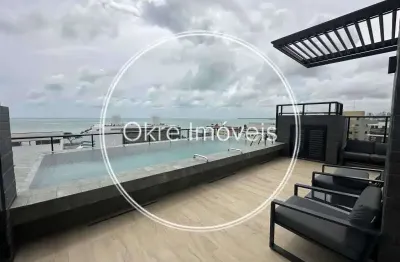 Flat com 1 quarto à venda na Rua Fernando Luiz Henriques dos Santos, Jardim Oceania, João Pessoa