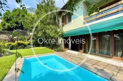 Casa em condomínio fechado com 4 quartos à venda na Rua Sérgio Porto, Gávea, Rio de Janeiro
