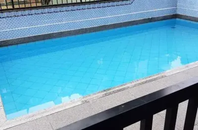 Apartamento para venda em praia grande, caiçara, 2 dormitórios, 1 banheiro, 1 vaga