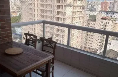 Apartamento para venda em praia grande, canto do forte, 2 dormitórios, 1 suíte, 2 banheiros, 1 vaga