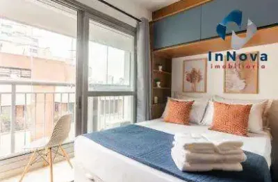 Studio para venda em são paulo, moema, 1 dormitório, 1 banheiro