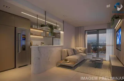 Apartamento para venda em são paulo, vila azevedo, 2 dormitórios, 1 suíte, 2 banheiros, 1 vaga