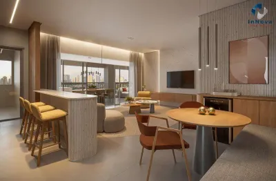 Apartamento para venda em são paulo, quarta parada, 2 dormitórios, 2 suítes, 3 banheiros, 1 vaga