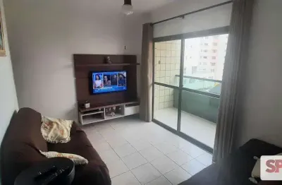 Apartamento para venda em praia grande, tupi, 1 dormitório, 1 banheiro, 1 vaga