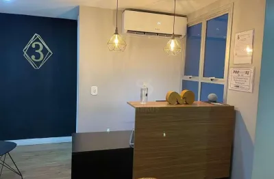 Cobertura comercial em icaraí, ampla, 101 m², toda montada, 2ª quadra da praia, 1 vaga.
