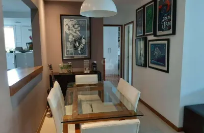 Apartamento de 2 quartos, 1 suíte, sol manhã, montado, 1 vaga. lazer na cobertura.