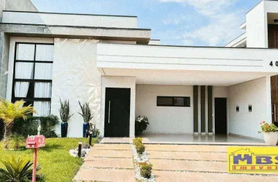 Casa em condomínio fechado com 3 quartos à venda na Avenida Fábio Ferraz Bicudo, 87, Jardim Residencial Dona Maria José, Indaiatuba