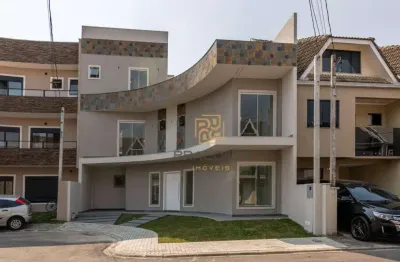 Sobrado com 3 dormitórios à venda, 124 m² por r$ 860.000,00 - cidade industrial - curitiba/pr