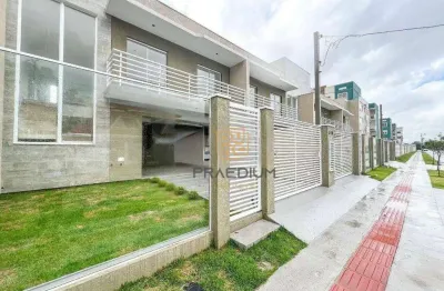 Sobrado novo à venda- cidade jardim - são josé dos pinhais/pr