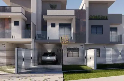 Sobrado à venda, 144 m² por r$ 759.000,00 - uberaba - curitiba/pr