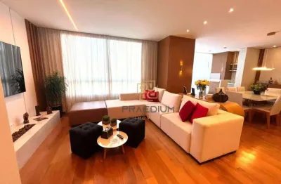 Apartamento com 3 dormitórios à venda, 144 m² por r$ 2.000.000,00 - mossunguê - curitiba/pr