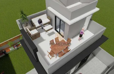 Sobrado com 3 dormitórios à venda, 93 m² por r$ 635.000,00 - guabirotuba - curitiba/pr