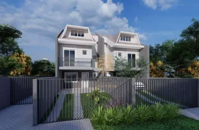 Sobrado com 3 dormitórios à venda, 113 m² por r$ 630.000,00 - santa felicidade - curitiba/pr