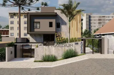 Apartamento duplex com 1 dormitório à venda, 46 m² por r$ 400.560,00 - alto da rua xv - curitiba/pr