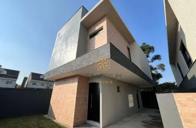 Sobrado com 3 dormitórios à venda, 153 m² por r$ 740.000 - xaxim - curitiba/pr