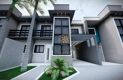 Sobrado com 3 dormitórios à venda, 83 m² por r$ 499.000 - sítio cercado - curitiba/pr