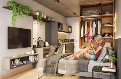 Studio com 1 dormitório à venda, 19 m² por r$ 274.443,00 - rebouças - curitiba/pr