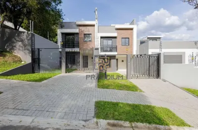 Sobrado com 3 dormitórios à venda, 96 m² por r$ 629.000,00 - barreirinha - curitiba/pr