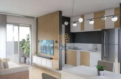 Apartamento com 2 dormitórios à venda, 48 m² por r$ 451.500,00 - bacacheri - curitiba/pr
