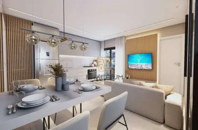 Apartamento garden com 2 dormitórios à venda, 50 m² por r$ 553.800,00 - boa vista - curitiba/pr