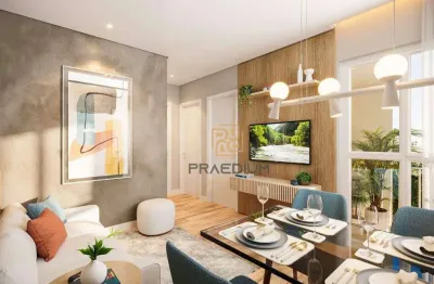 Apartamento com 2 dormitórios à venda, 44 m² por r$ 253.826,10 - campo largo da roseira - são josé dos pinhais/pr