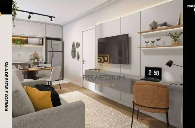 Apartamento garden com 2 dormitórios à venda, 44 m² por r$ 307.388,67 - jardim amélia - pinhais/pr