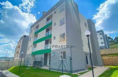 Apartamento com 2 dormitórios à venda, 47 m² por r$ 236.000,00 - loteamento itaboa - campo largo/pr