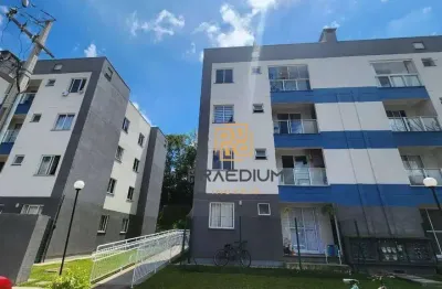 Apartamento garden com 2 dormitórios à venda, 47 m² por r$ 243.000 - loteamento itaboa - campo largo/pr
