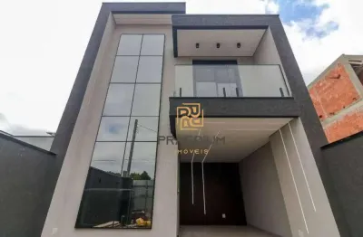Sobrado com 3 dormitórios à venda, 93 m² por r$ 695.000 - pioneiros - fazenda rio grande/pr