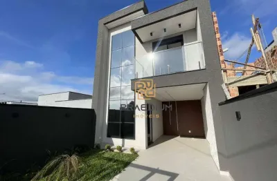 Sobrado com 3 dormitórios à venda, 93 m² por r$ 695.000,00 - pioneiros - fazenda rio grande/pr
