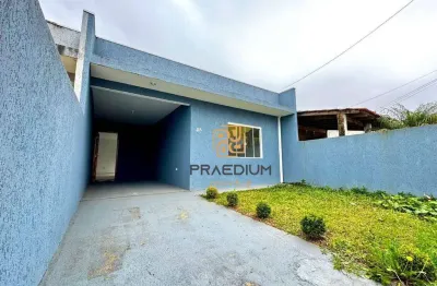 Casa com 2 dormitórios à venda, 63 m² por r$ 250.000,00 - gralha azul - fazenda rio grande/pr