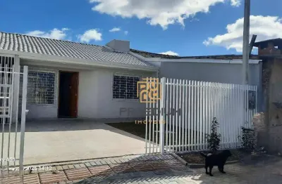 Casa com 3 dormitórios à venda, 142 m² por r$ 369.000,00 - santa terezinha - fazenda rio grande/pr