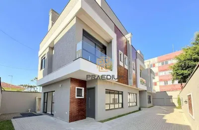 Sobrado com 3 dormitórios à venda, 126 m² por r$ 899.000 - água verde - curitiba/pr