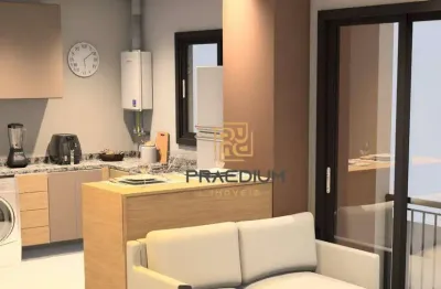 Apartamento com 1 dormitório à venda, 34 m² por r$ 229.000 - cajuru - curitiba/pr