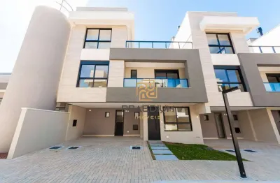 Sobrado com 3 dormitórios à venda, 194 m² por r$ 1.723.897 - santa felicidade - curitiba/pr