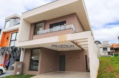 Casa com 3 dormitórios à venda, 149 m² por r$ 1.197.000,00 - santa cândida - curitiba/pr
