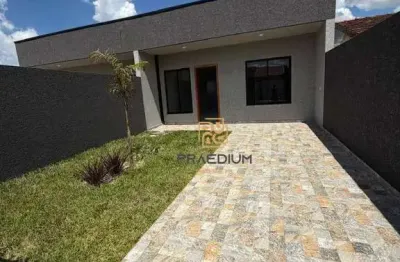Casa com 3 dormitórios à venda, 107 m² por R$ 470.000 - Nações - Fazenda Rio Grande/PR