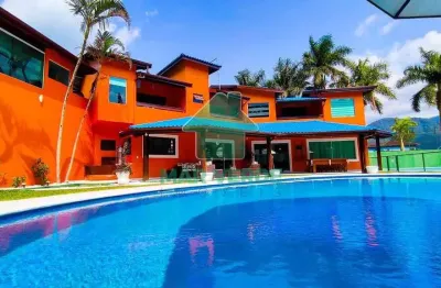 Casa em condomínio fechado com 5 quartos à venda no Mar Verde, Caraguatatuba 