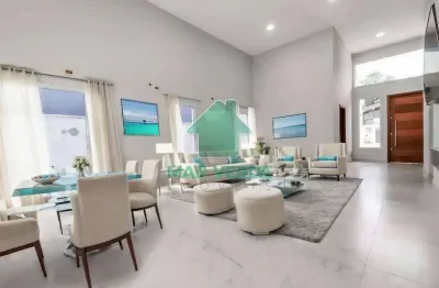 Casa nova conceito aberto 3 suítes com piscina fino acabamento em condomínio fechado pronta para morar