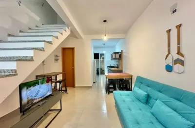 Casa em condomínio fechado com 2 quartos à venda no Recanto Som do Mar, Caraguatatuba 