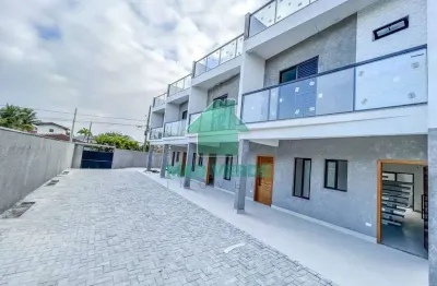 Sobrado triplex vista mar 2 suítes a 100 metros da praia do massaguaçu