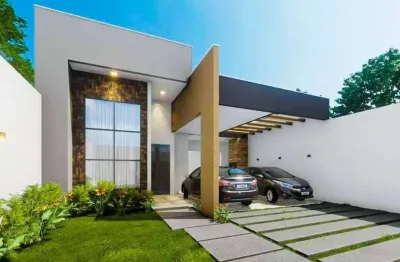 Casa arquitetura moderna 3 dorm praia massaguaçu oportunidade