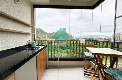 Apto 2 dorm mobiliado e equipado na martim de sá caraguatatuba