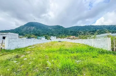 Lote 384m² aterrado e murado condomínio mar verde caraguatatuba sp