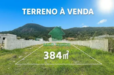 Lote 384m² aterrado e murado condomínio mar verde caraguatatuba sp