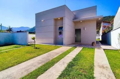 Casa térrea com 3 suítes no condomínio mar verde – caraguatatuba/sp