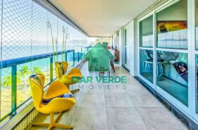 Cobertura cinematográfica à venda — frente mar — martim de sá — caraguatatuba/sp — r$ 4.200.000,00